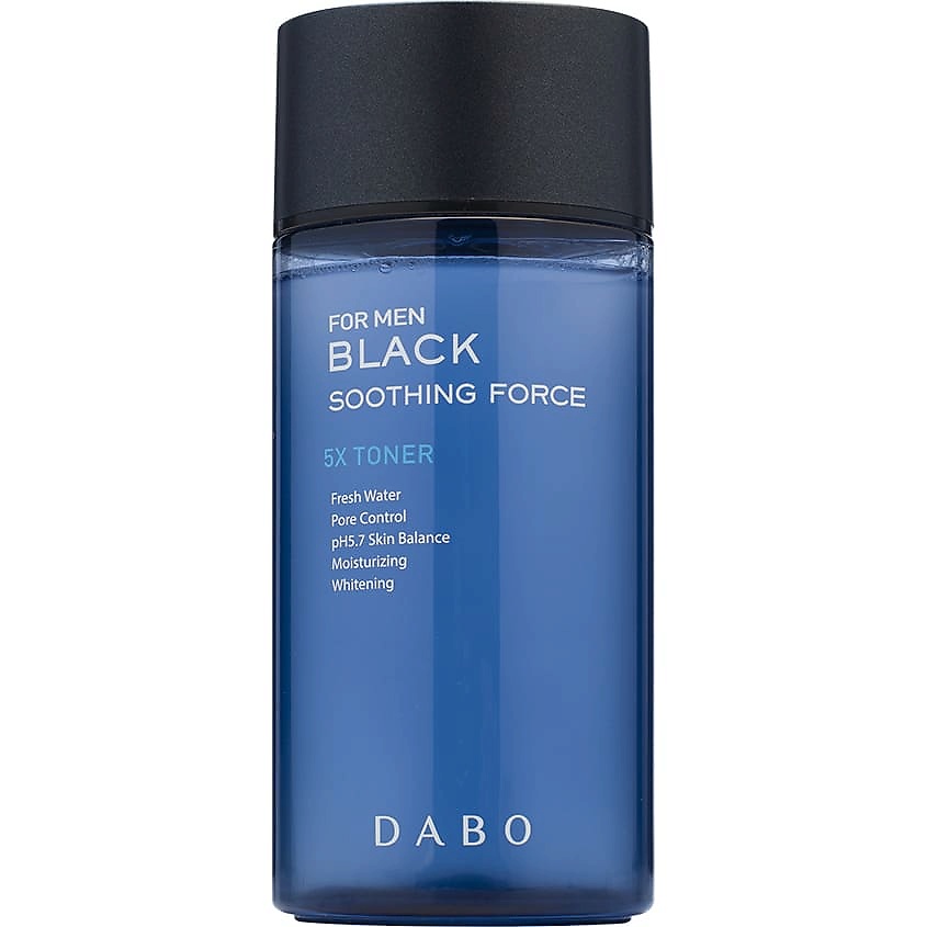 DABO Смягчающий тонер для мужчин Black Soothing Force 5x Toner For Men – фото 1