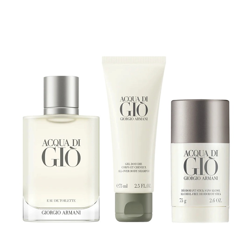 GIORGIO ARMANI Набор Acqua Di Gio: Туалетная вода + Гель для душа
