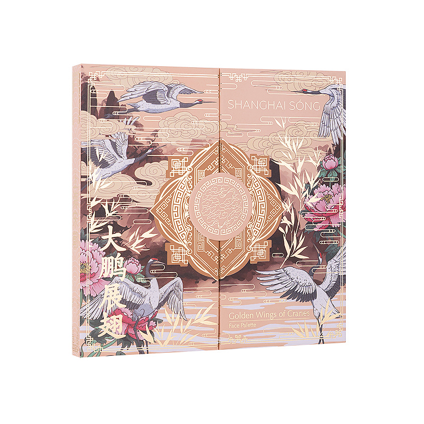 SHANGHAI SONG Палетка для лица "Golden Wings of Cranes" – фото 1