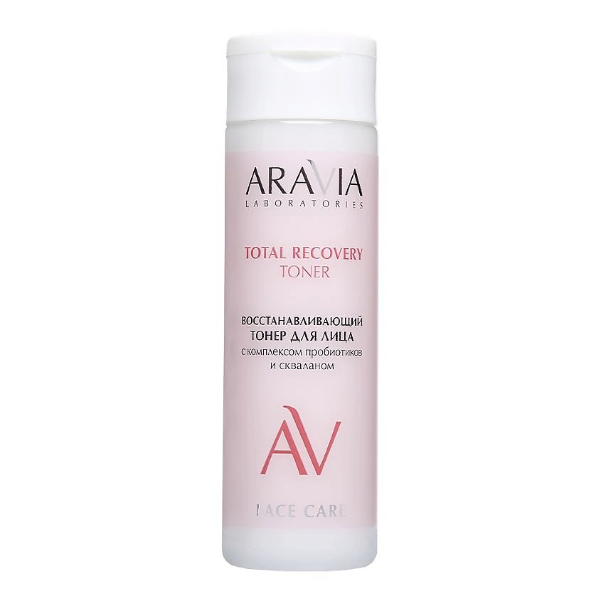 ARAVIA LABORATORIES Тонер для лица восстанавливающий с комплексом пробиотиков и скваланом Total Recovery Toner – фото 1