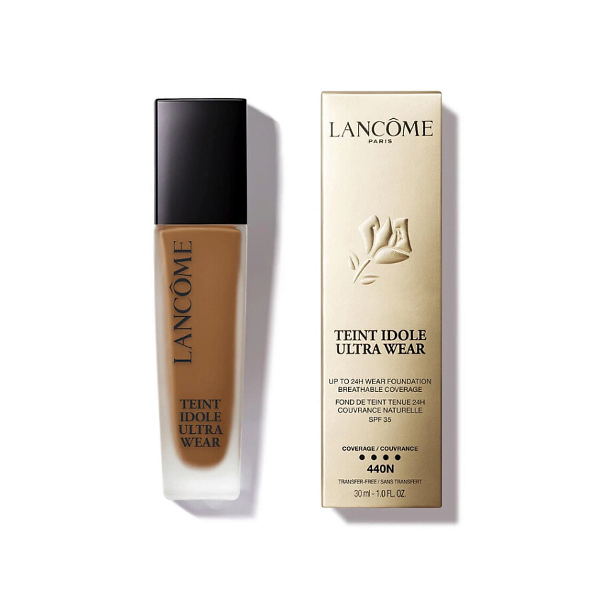 LANCOME Стойкий тональный крем с матовым финишем Teint Idole Ultra Wear SPF35, 440N – фото 2
