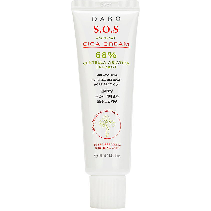 DABO Крем восстанавливающий с экстрактом центеллы азиатской S.O.S Recovery Cream – фото 1
