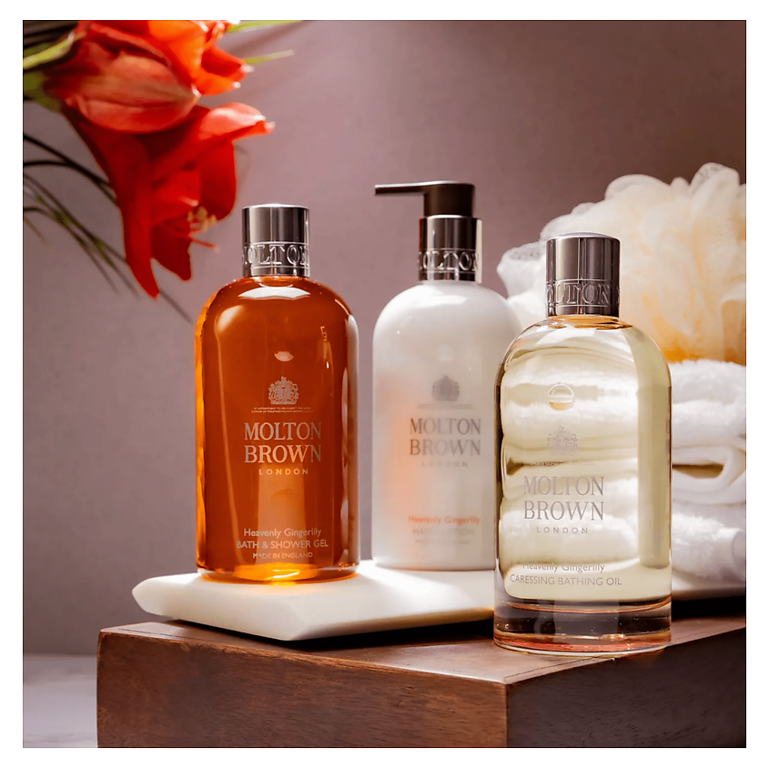 MOLTON BROWN Парфюмированное масло для ванны Heavenly Gingerlily – фото 3