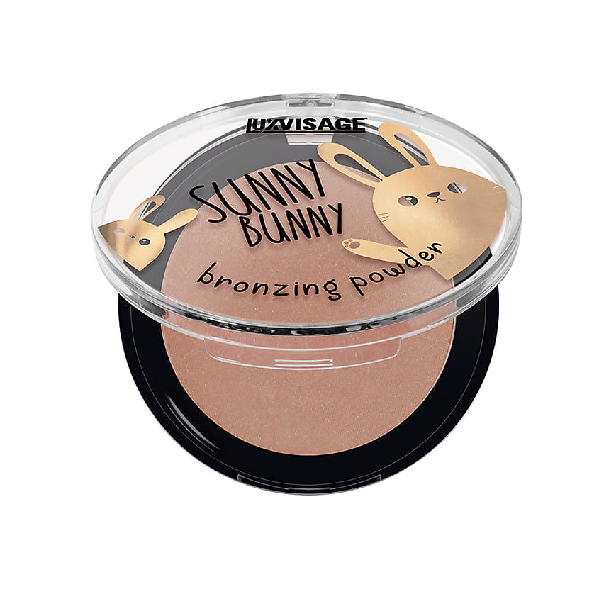 LUXVISAGE Пудра-бронзатор Sunny Bunny, Универсальный, 10 г – фото 2