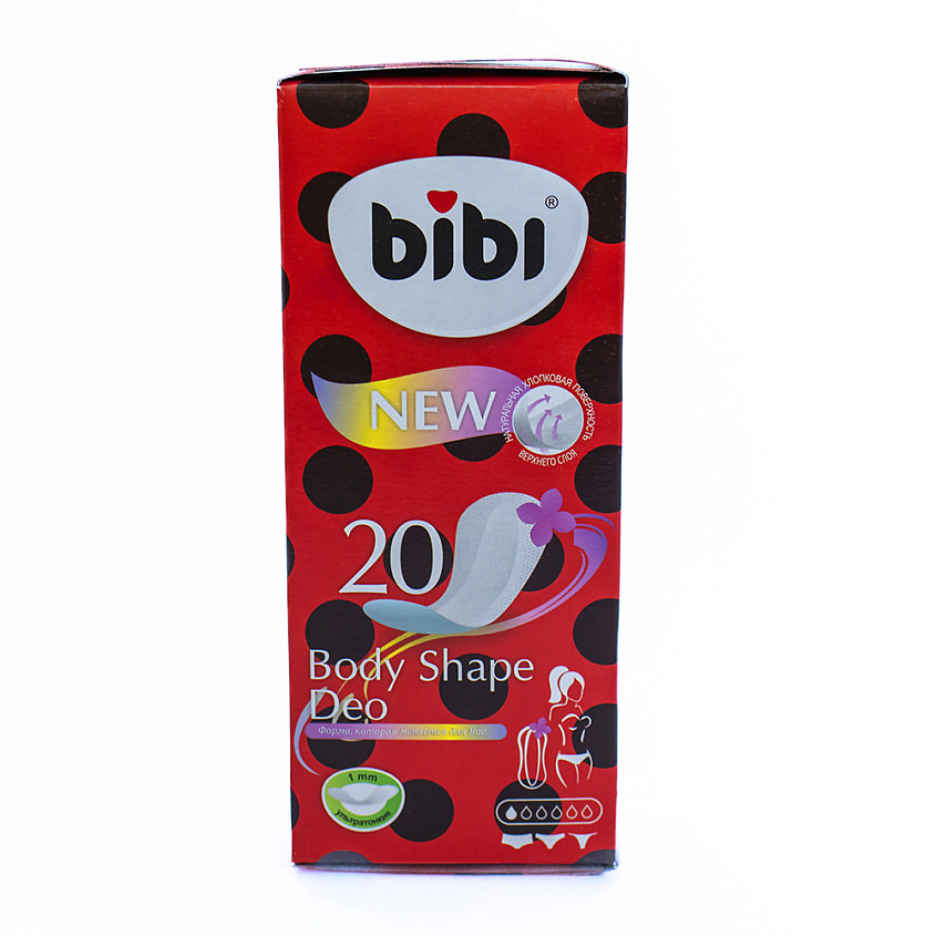 BIBI Ежедневные прокладки Body Shape Deo – фото 3