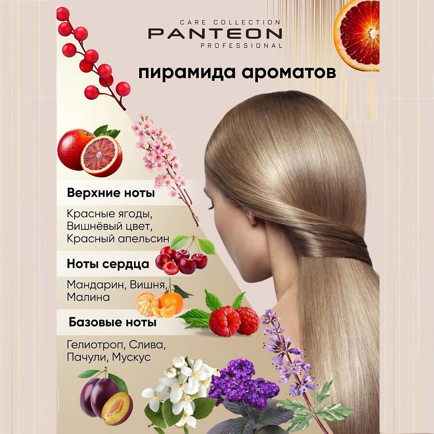 PANTEON COLOR & CARE COLLECTION Спрей для волос для расчесывания 17 в 1 – фото 7