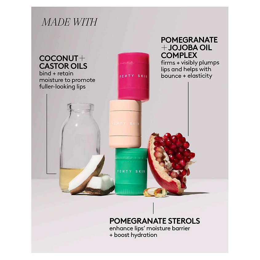 FENTY BEAUTY Fenty Восстанавливающая маска для губ Plush Puddin' I – фото 5