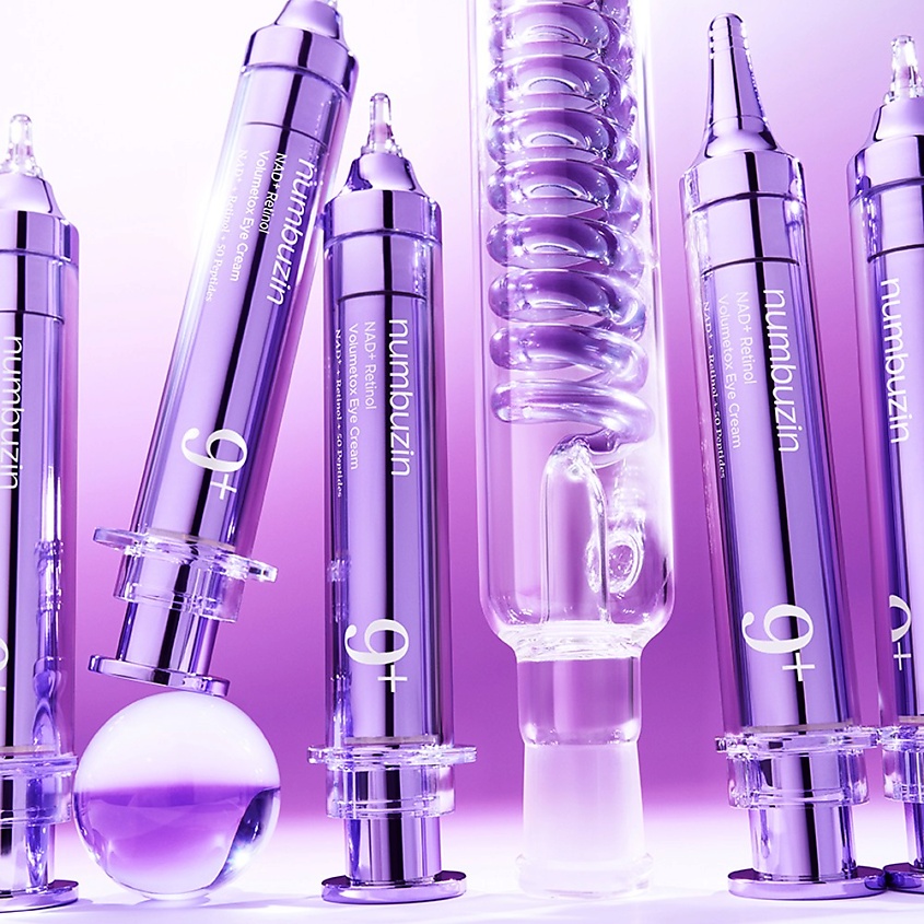 NUMBUZIN Крем для кожи вокруг глаз NO. 9 NAD Retinol Volumetox с пептидами – фото 8