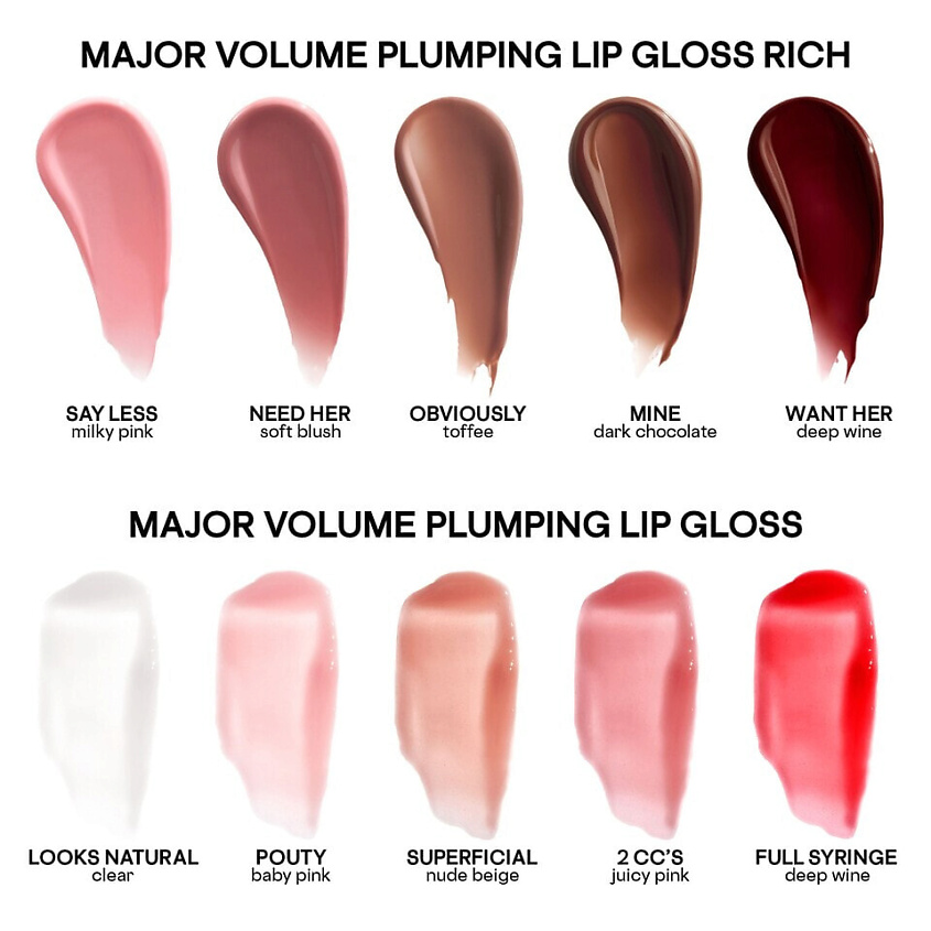 PATRICK TA Блеск для губ увеличивающий объем Major Volume Plumping Gloss – фото 3