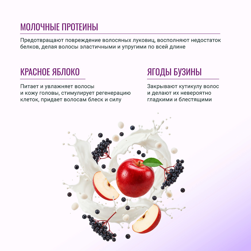 ESTEL PROFESSIONAL Молочный блеск-бальзам для волос VEDMA – фото 3