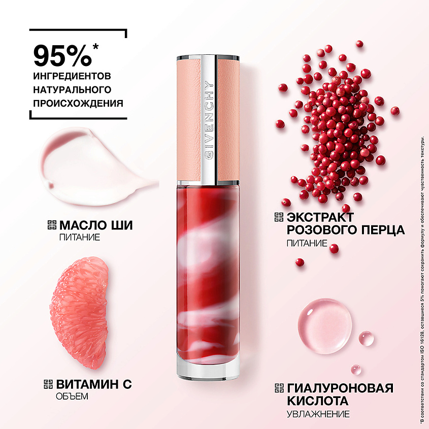 GIVENCHY Жидкий бальзам для губ Rose Perfecto Liquid Balm – фото 3