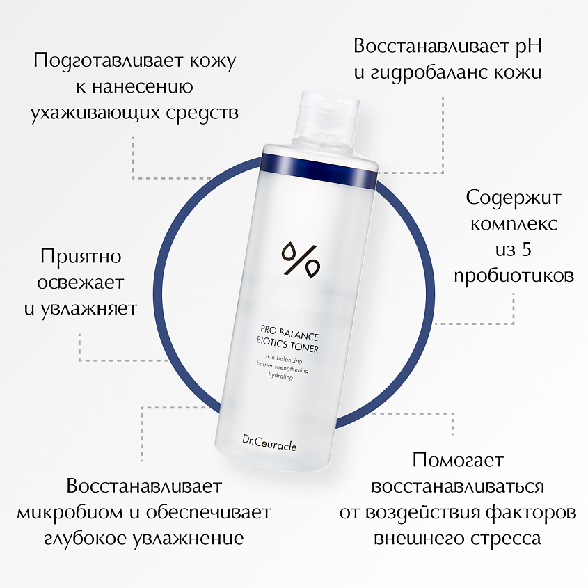 DRCEURACLE Тонер с пробиотиками Pro Balance – фото 3