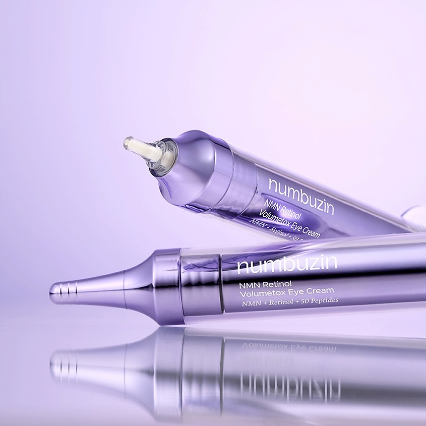 NUMBUZIN Крем для кожи вокруг глаз NO. 9 NAD Retinol Volumetox с пептидами – фото 7