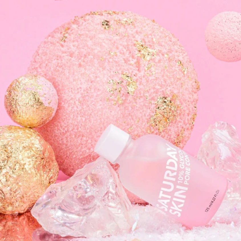 SATURDAY SKIN Тонер для лица clarifying с гликолиевой кислотой и маслом чайного дерева – фото 4