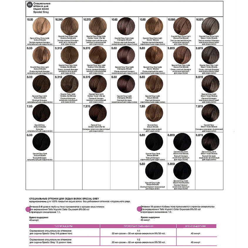 TEFIA Крем-окислитель для окрашивания волос 12% (40 vol.) Color Oxycream – фото 8