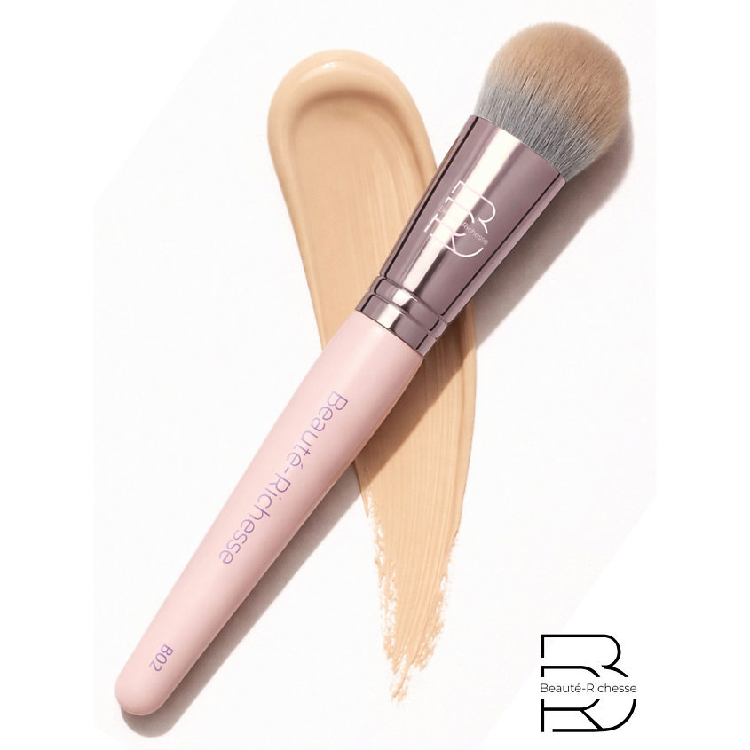 BEAUTÉ-RICHESSE Кисть для тонального крема и основы – фото 3