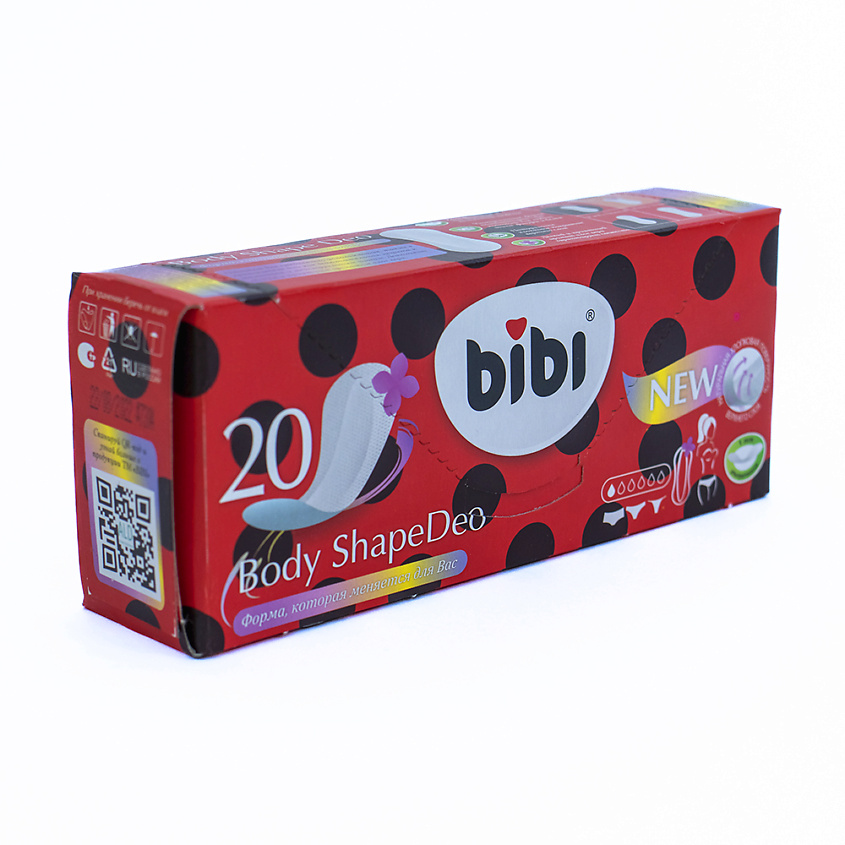 BIBI Ежедневные прокладки Body Shape Deo – фото 2