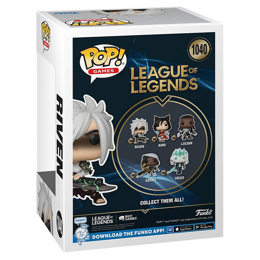 FUNKO Funko POP! Коллекционная виниловая фигурка Riven №1040 – фото 3