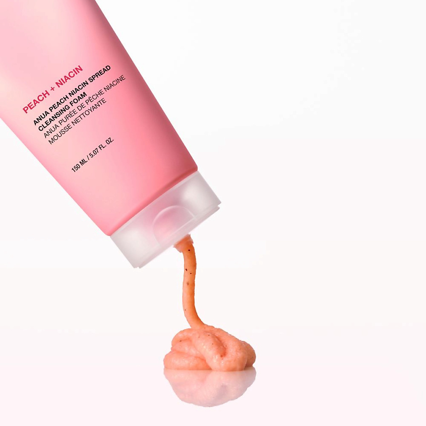 ANUA Очищающая пенка с ниацинамидом и экстрактом персика PEACH NIACIN SPREAD CLEANSING FOAM – фото 2