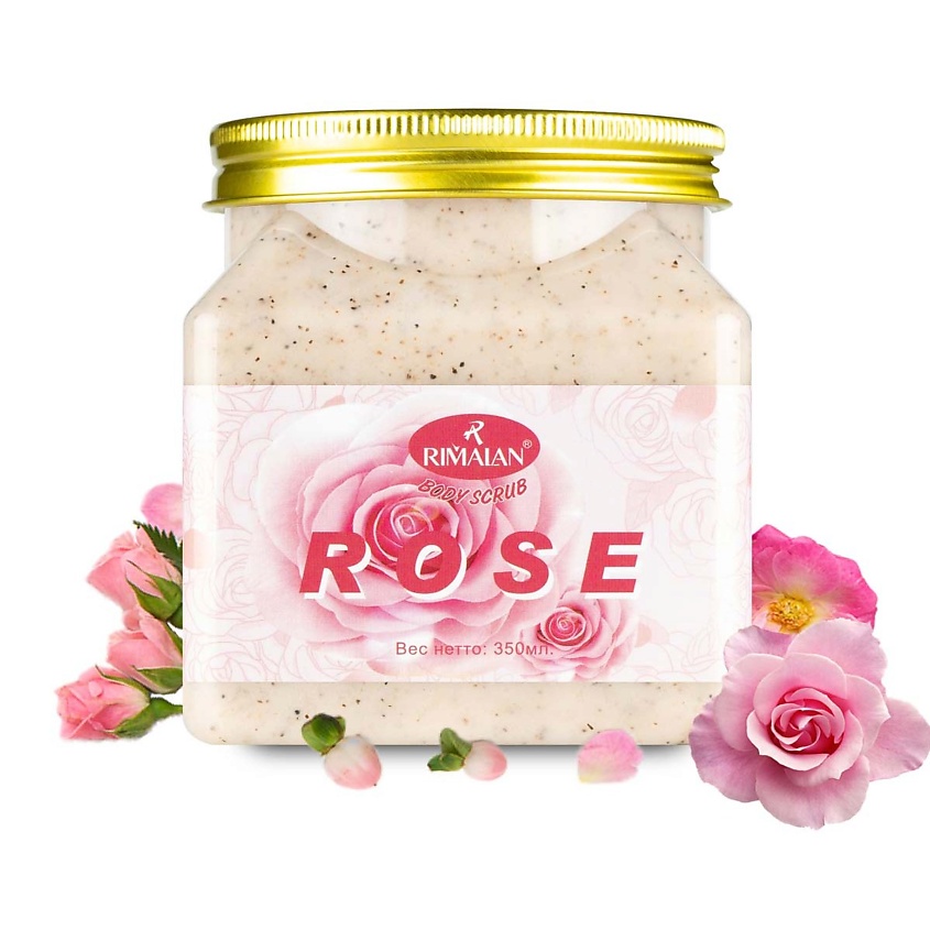 RIMALAN Скраб для тела ROSE BODY SCRUB – фото 2