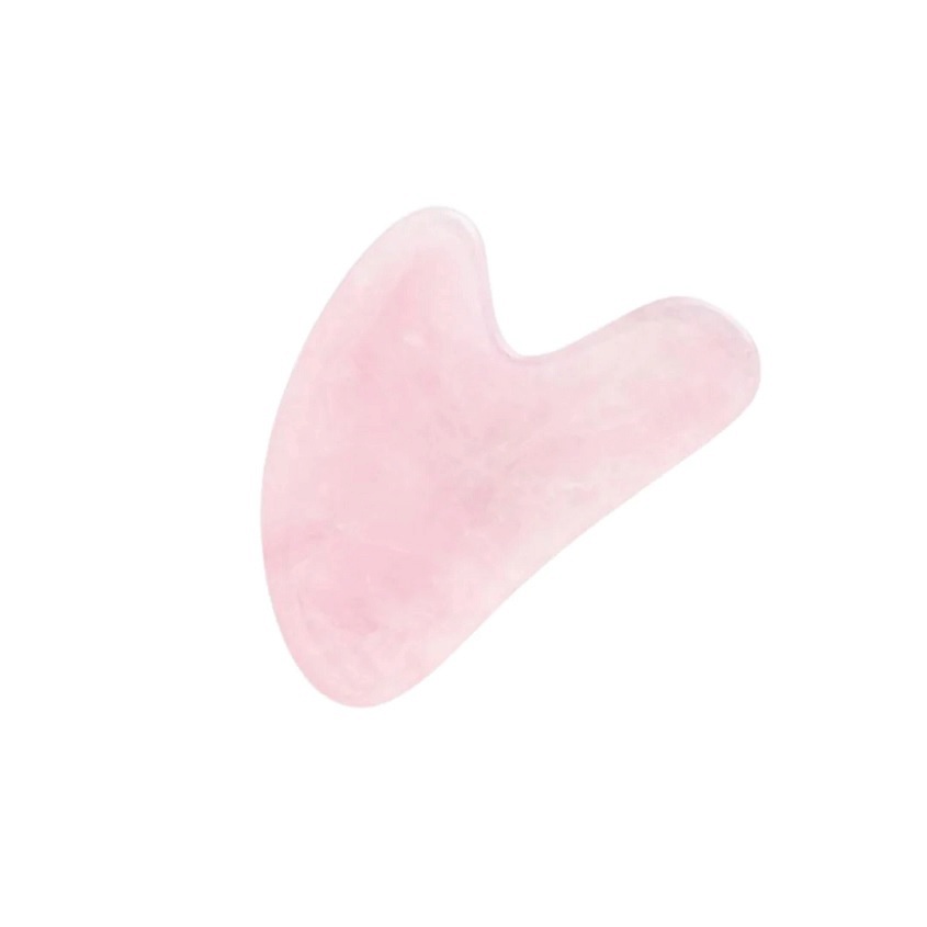 ECOCOCO Массажер гуаша для лица Rose Petal Gua Sha Crystal – фото 1