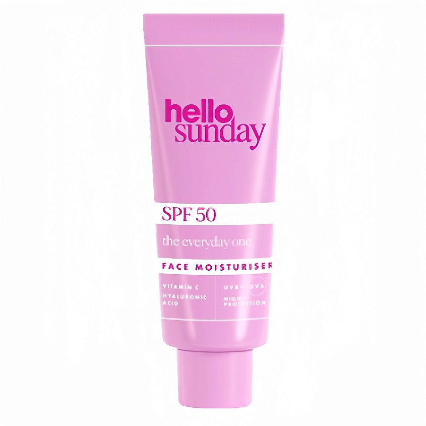 HELLO SUNDAY Крем для лица увлажняющий cолнцезащитный SPF 50 The Everyday One Face Moisturiser – фото 1