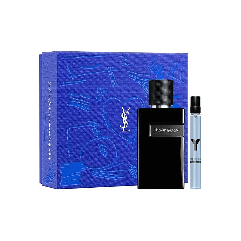 YVES SAINT LAURENT Набор: Парфюмерная вода Y Le Parfum + Миниатюра Y Eau de Parfum – фото 1