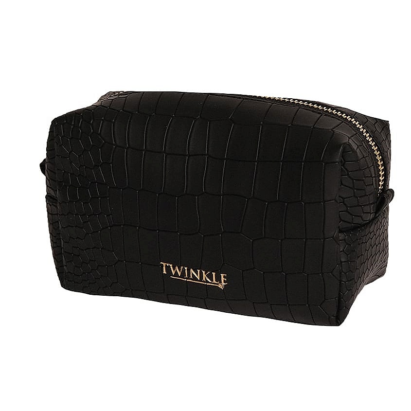 TWINKLE Косметичка Python Black Square – фото 2