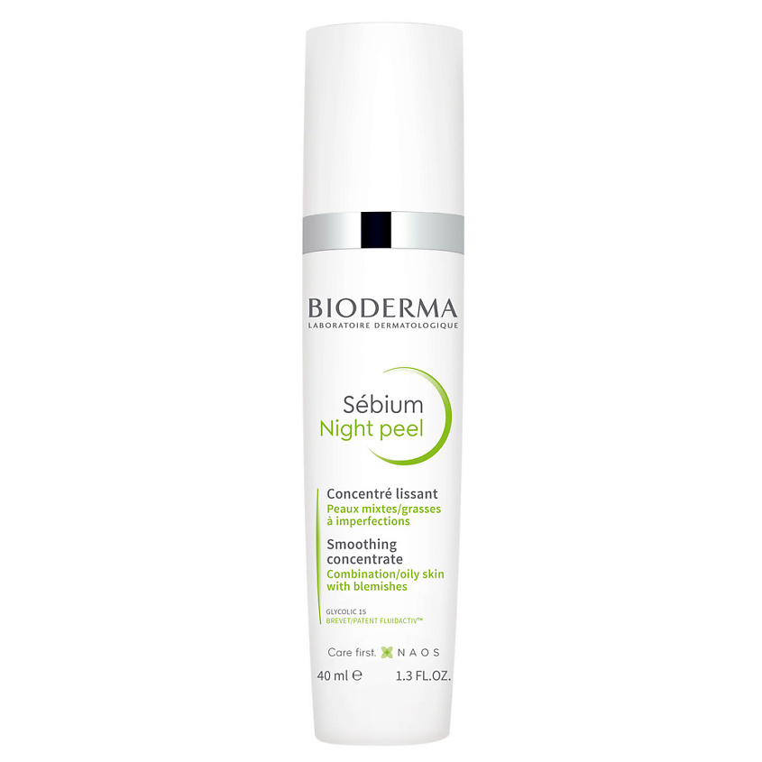 BIODERMA Отшелушивающий ночной пилинг для комбинированной, жирной, проблемной кожи лица Sebium – фото 1