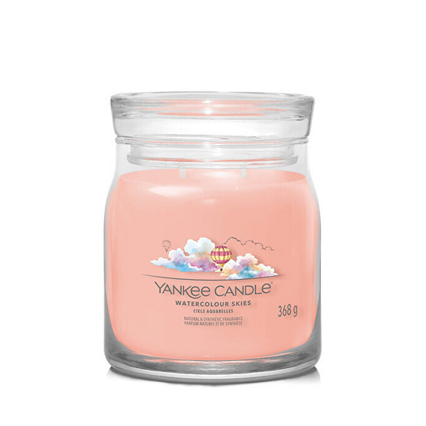 YANKEE CANDLE Ароматическая свеча Watercolor Skies – фото 1
