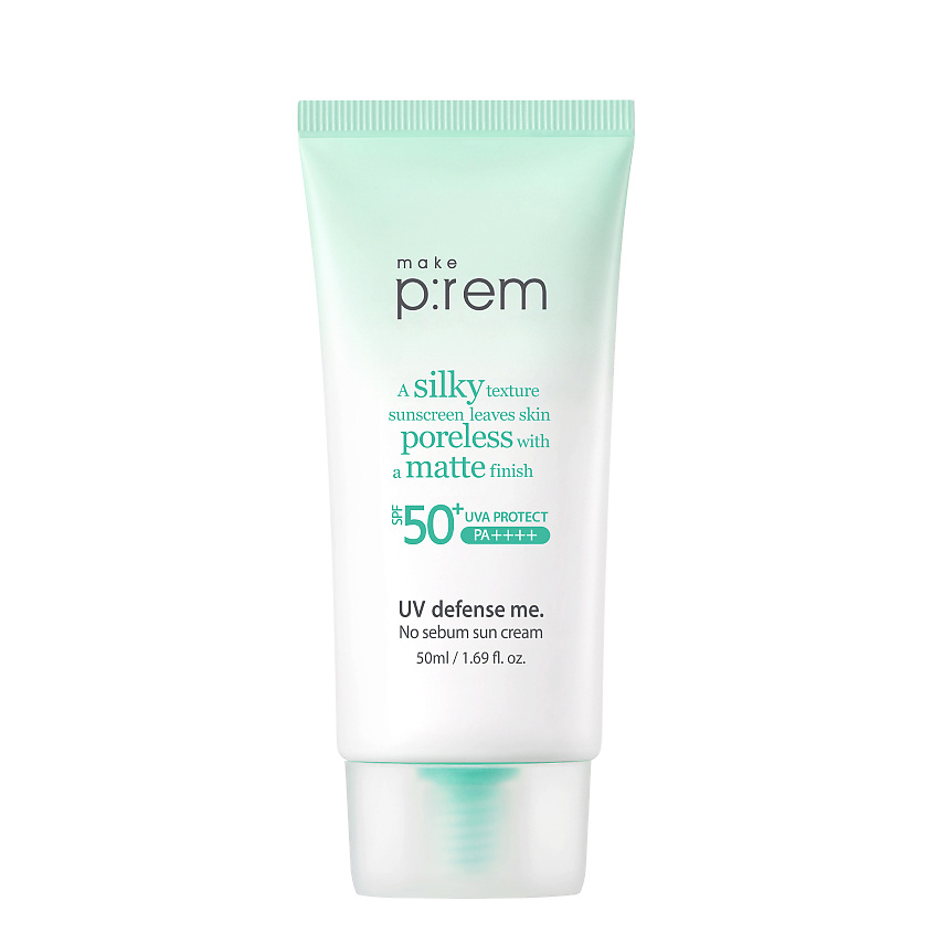 MAKE P:REM Крем для лица солнцезащитный матирующий SPF 50+ PA++++ UV Defense Me – фото 1