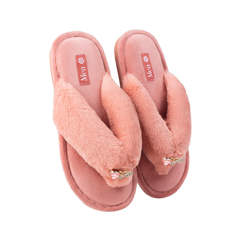 MEA Тапки "Бабочки" бежевые – фото 2