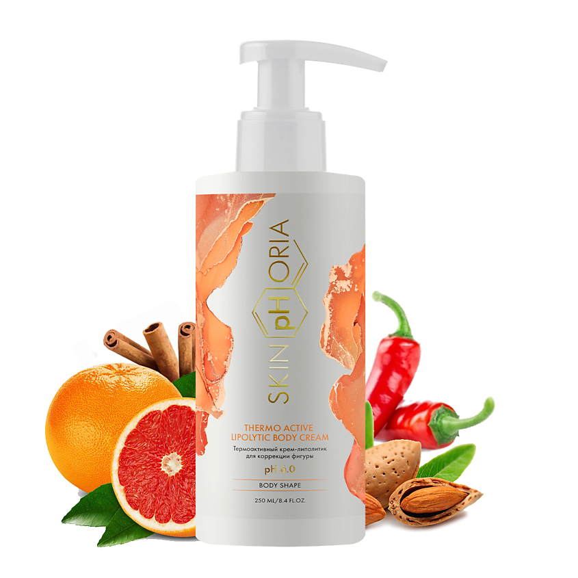 SKINPHORIA Термоактивный крем-липолитик для коррекции фигуры Thermo Active Lipolytic Body Cream – фото 1