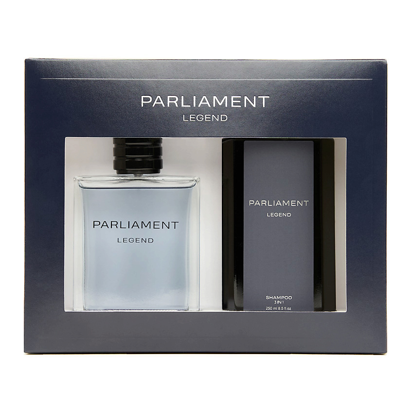 PARLIAMENT Парфюмерно-косметический набор с шампунем 3 в 1 Legend – фото 1