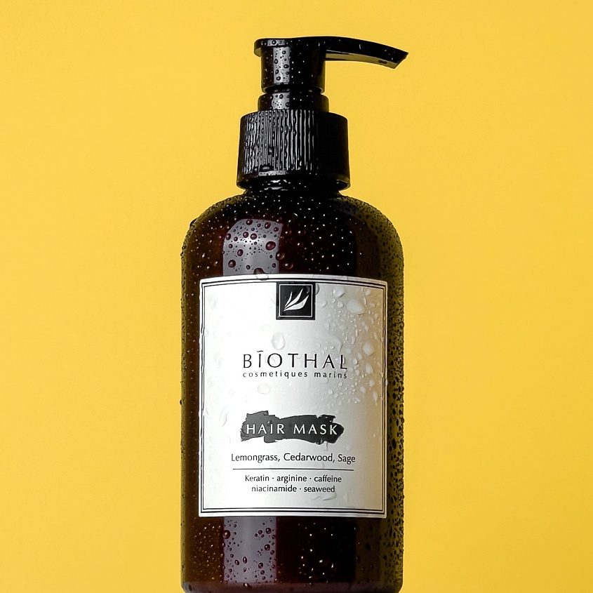 BIOTHAL Маска с пептидами для восстановления поврежденных волос – фото 1