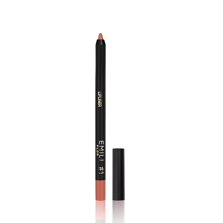 EMILI FLOR Карандаш для губ LIPLINER PENCIL   NUDE – фото 1