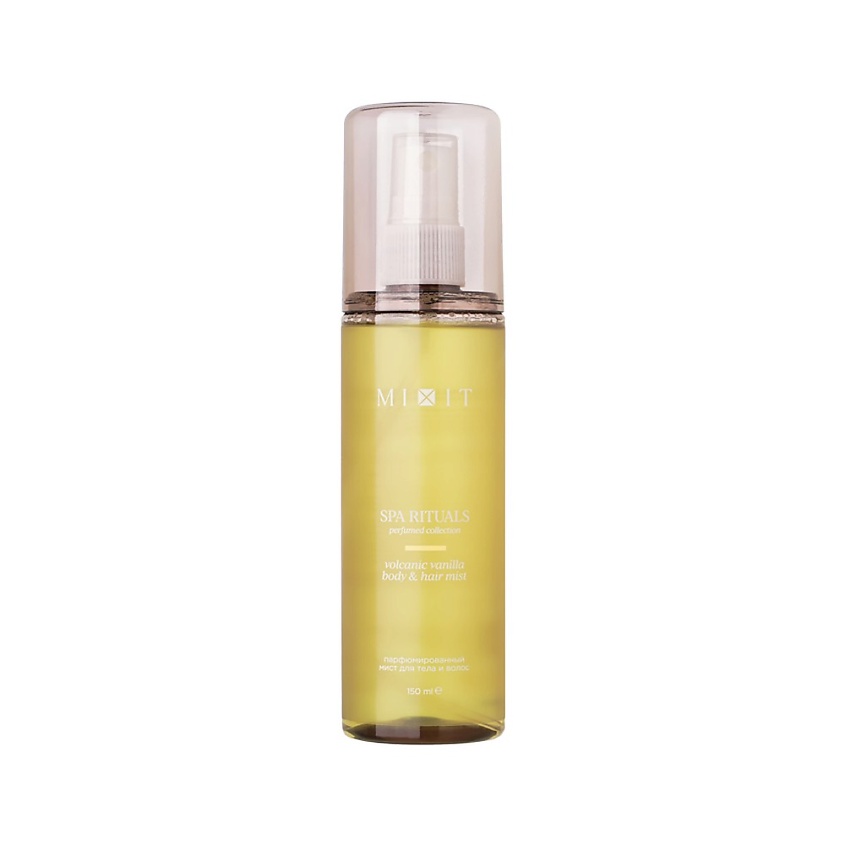 MIXIT Мист для тела и волос SPA RITUALS PERFUMED COLLECTION парфюмированный с ароматом теплой ванили – фото 1
