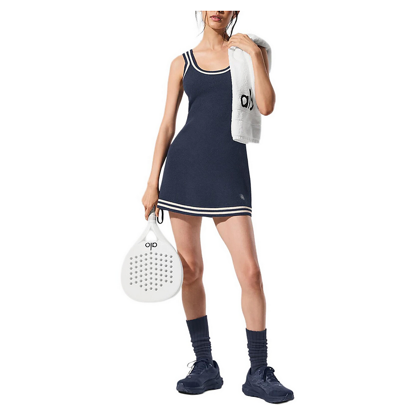 ALO YOGA  Tennis Club Sweater Knit Dress    25826