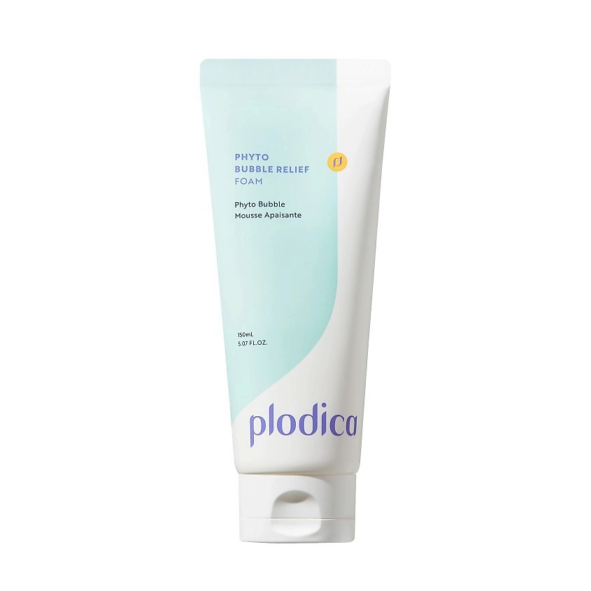 PLODICA Пенка для лица очищающая Phyto Bubble Relief Foam – фото 1