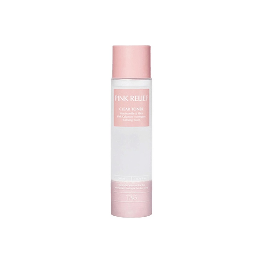 TAG Тонер для лица Успокаивающий Pink Relief Clear Toner – фото 1