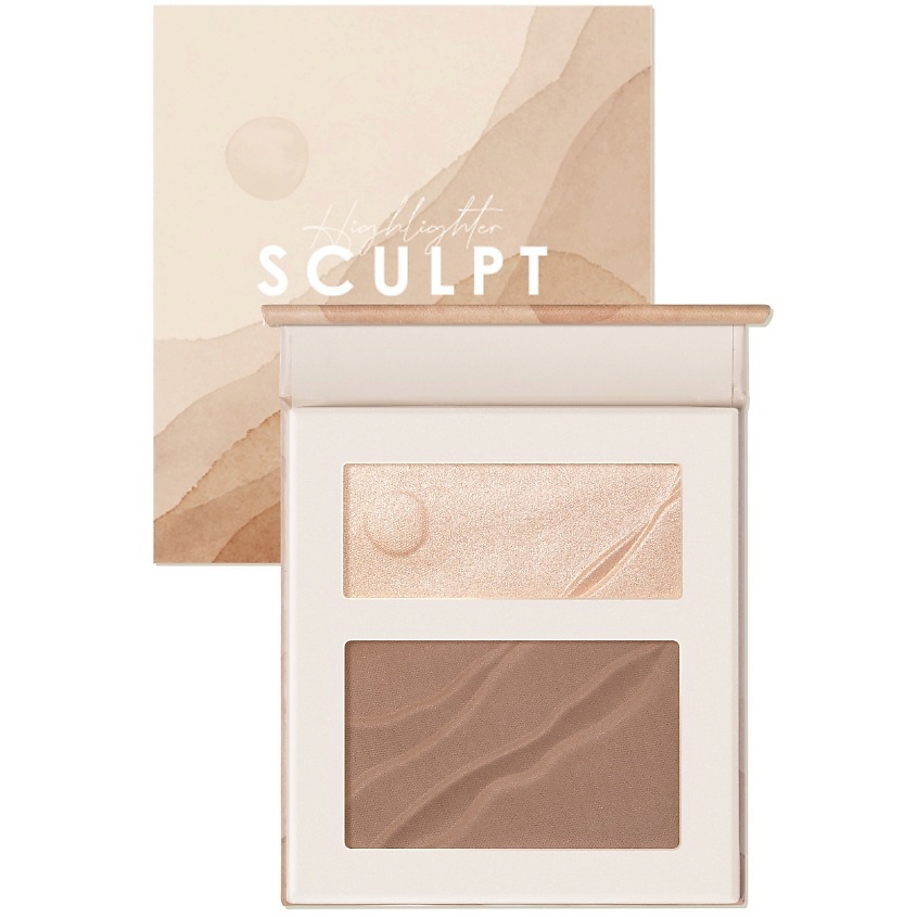 FOCALLURE Палетка контурирующая Moulding Highlight Contouring Palette – фото 1