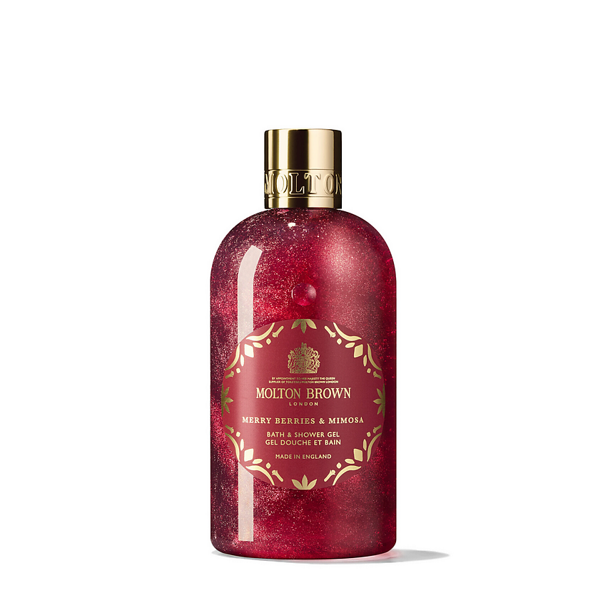 MOLTON BROWN Парфюмированный гель для ванны и душа Merry Berries & Mimosa – фото 1