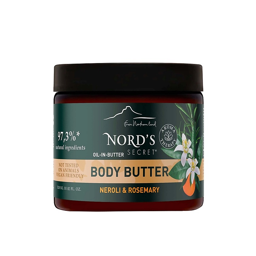 NORD'S SECRET Масло для тела взбитое Цветок нероли и розмарин Body Butter Neroli & Rosemary – фото 1
