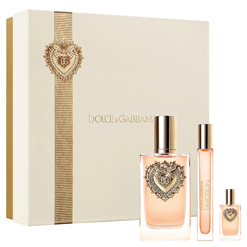 DOLCE&GABBANA Подарочный набор женский Devotion Trio Gift Set – фото 2