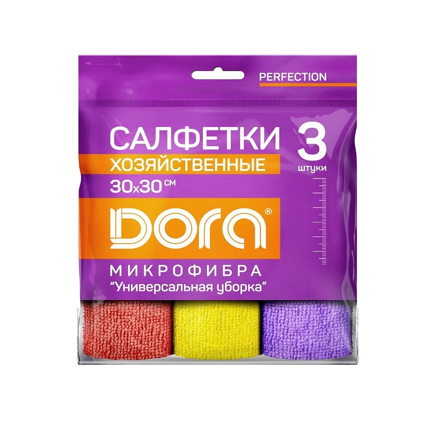 DORA Набор салфеток из микрофибры Универсальный – фото 1