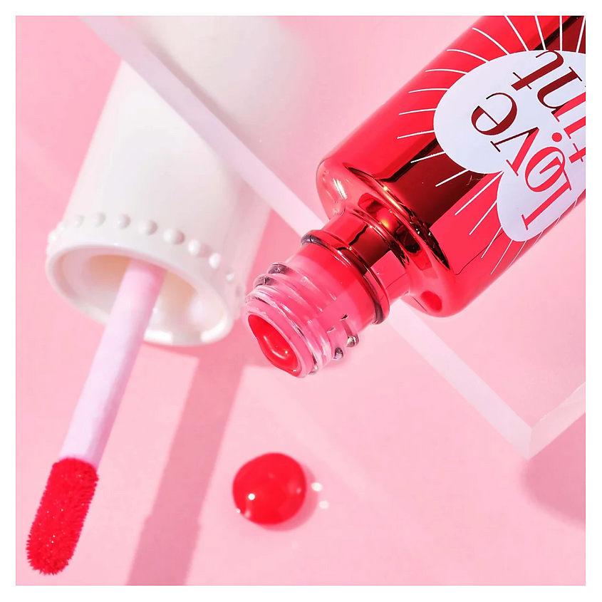 BENEFIT Тинт для губ и щек Lovetint Cheek & Lip Stain – фото 4
