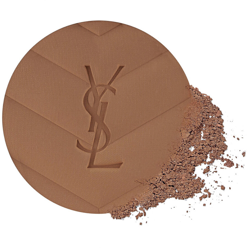 YVES SAINT LAURENT Компактная матирующая пудра ALL HOURS HYPER FINISH, №08 – фото 2
