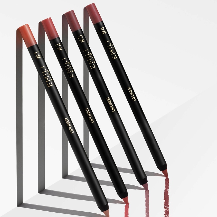 EMILI FLOR Карандаш для губ LIPLINER PENCIL   NUDE – фото 6
