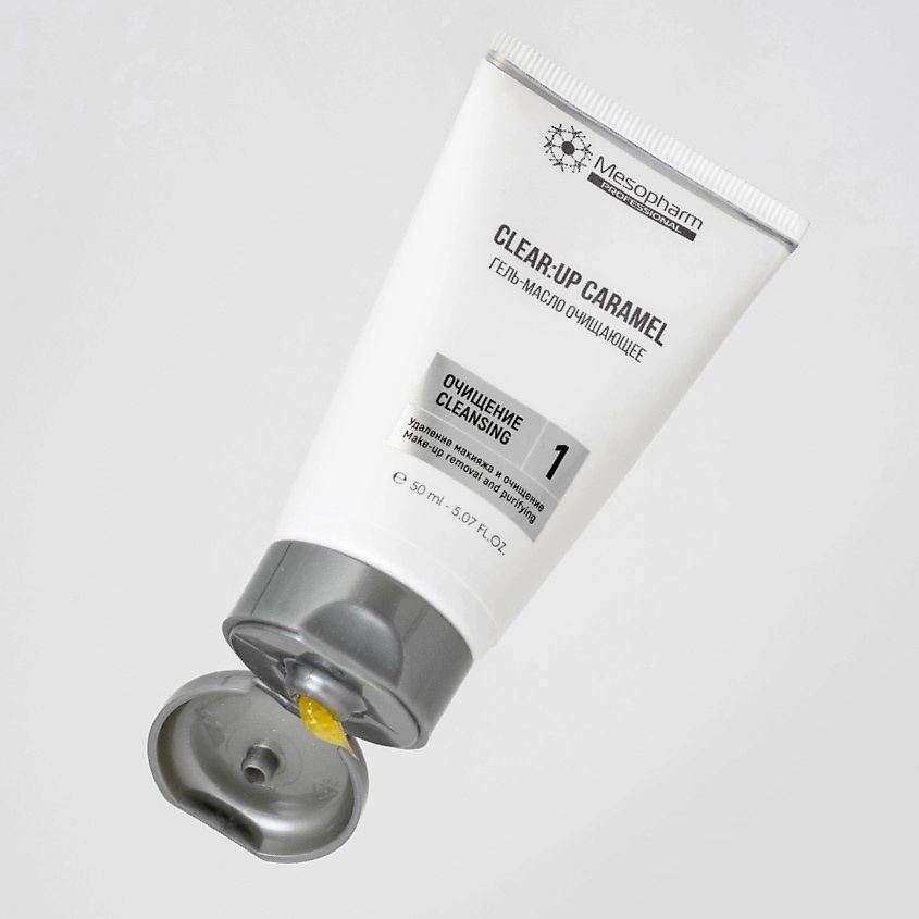 MESOPHARM Гель-масло очищающее CLEAR:UP CARAMEL – фото 2