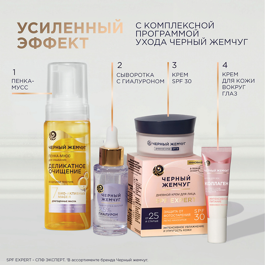 ЧЕРНЫЙ ЖЕМЧУГ ДЕЛИКАТНОЕ ОЧИЩЕНИЕ Пенка-мусс для умывания – фото 14